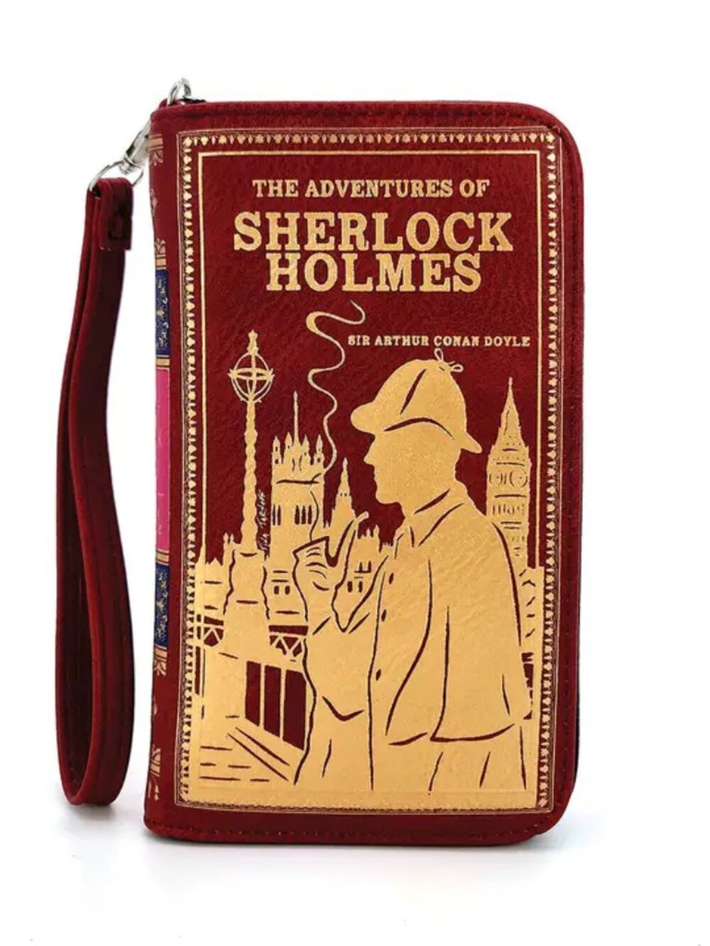 Sherlock Holmes Book Wallet   WHIMSICLE!